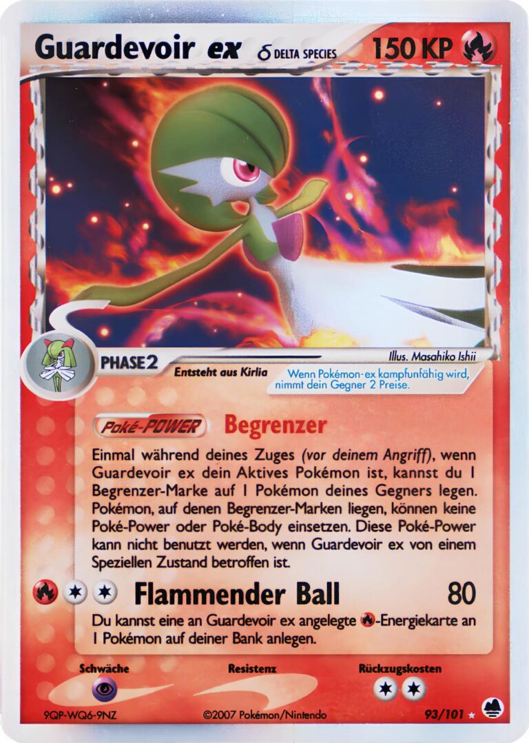 Guardevoir-ex-93-101-Delta-Species-EX-Dragon-Frontiers-Pokémon-Karte-Deutsch-TCG