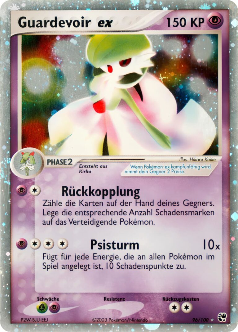 Guardevoir-ex-96-100-EX-Sandsturm-Pokémon-Karte-Deutsch