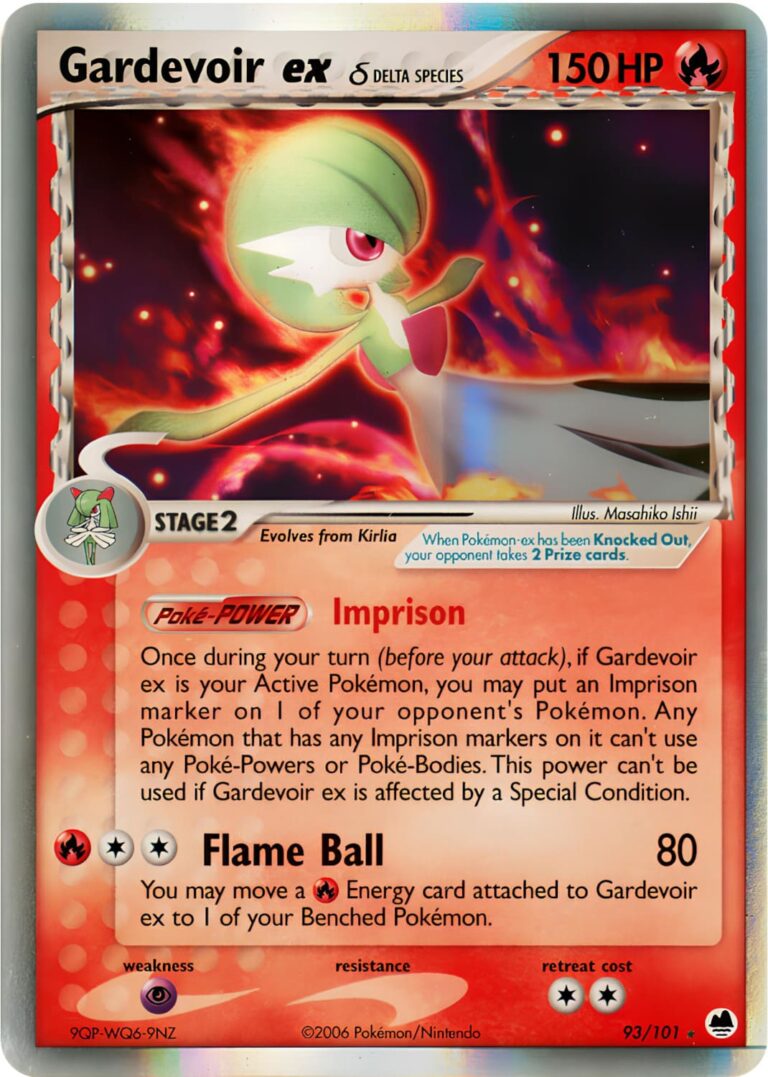 Guardevoir-ex-Delta-Species-93-101-EX-Dragon-Frontiers-Pokémon-Karte-TCG-Sammelkartenspiel