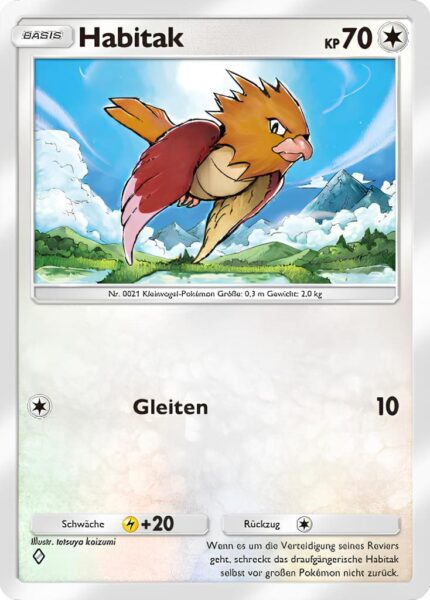 Habitak-129-161-Weisheit-von-Meer-und-Himmel-A4-Pokémon-TCG-Sammelkartenspiel-Pocket-Karte