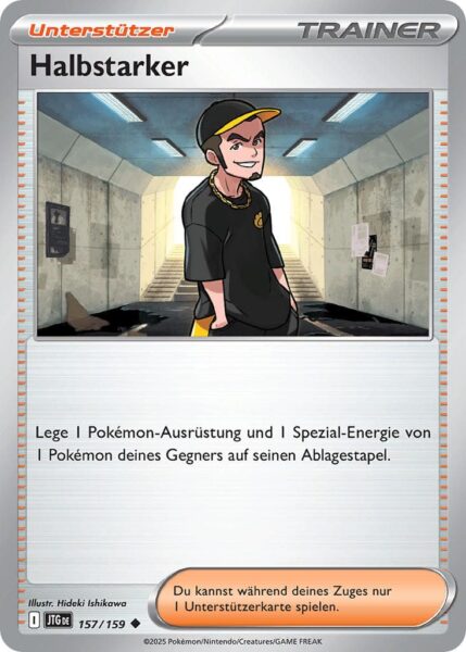 Halbstarker-JTG-DE-157-159-Karmesin-Purpur-Reisegefährten-Pokémon-Karte-Deutsch