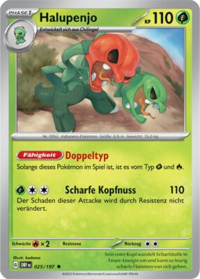 Halupenjo_025-197_OBF_Obsidianflammen_Obsidian-Flames_Pokémon-Karte_Deutsch