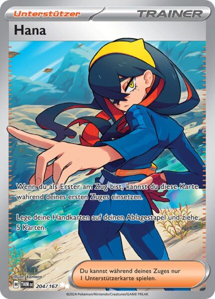 Hana_204-167_TWM-DE_Maskerade-im-Zwielicht_Secret-Rare_Full-Art_Pokémon-Karte_Deutsch