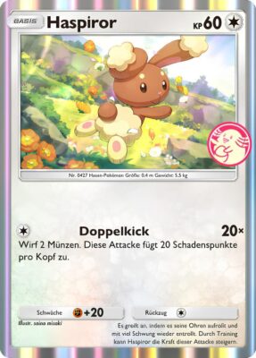 Haspiror-019-P-B-Promo-Karte-Pokémon-TCG-Sammelkartenspiel-Pocket-Deutsch