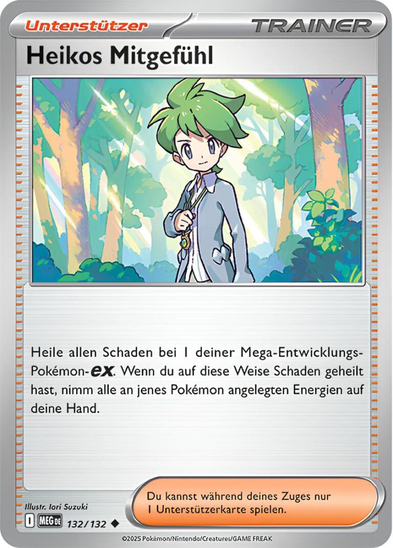 Heikos-Mitgefühl-132-132-Mega-Entwicklung-Pokémon-Karte-Deutsch