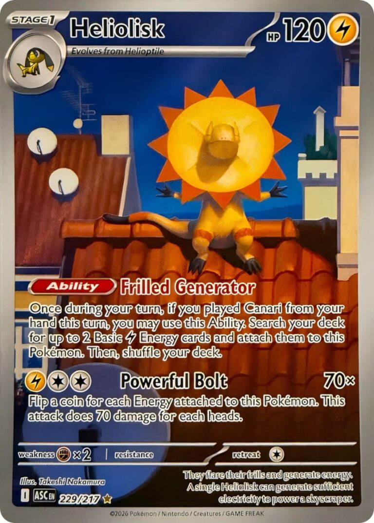 Heliolisk-Elezard-229-217-ASC-Illustration-Rare-Ascended-Heroes-Pokemon-Karte-Englisch-2026