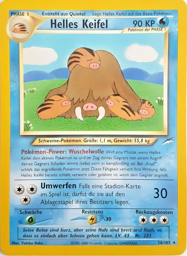 Helles-Keifel-26-105-Neo-Destiny-Pokemon-Karte-Deutsch
