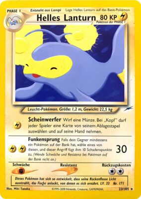 Helles-Lanturn-23-105-Neo-Destiny-Pokemon-Karte-Deutsch