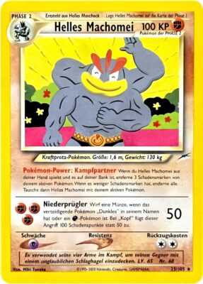 Helles-Machomei-25-105-Neo-Destiny-Pokemon-Karte-Deutsch