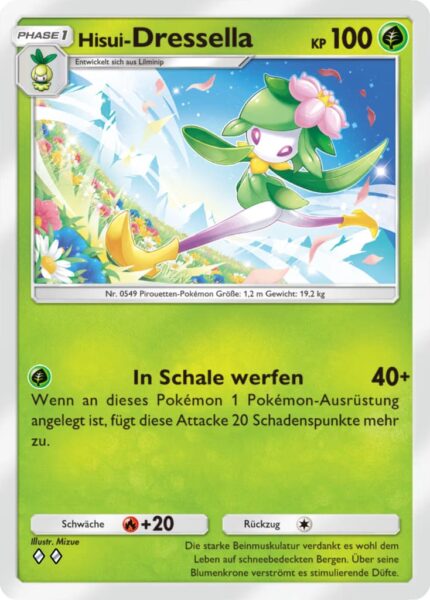 Hisui-Dressella-B3b-Wunder-des-Alltags-Pokémon-TCG-Pocket-Karte