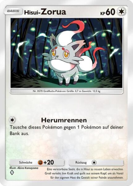 Hisui-Zorua–059-069-B3b-Wunder-des-Alltags-Pokémon-TCG-Sammelkartenspiel-Pocket-Karte-Deutsch