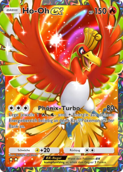 Ho-Oh-ex-187-161-Weisheit-von-Meer-und-Himmel-A4-Pokémon-TCG-Sammelkartenspiel-Pocket-Karte