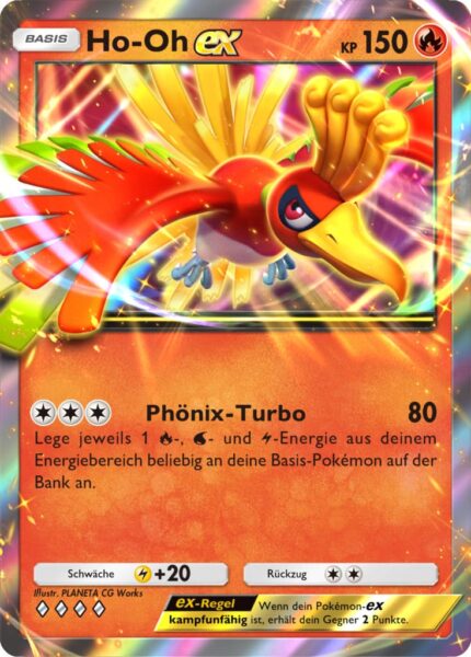Ho-Oh-ex-A4-Weisheit-von-Meer-und-Himmel-Pokémon-TCG-Sammelkartenspiel-Pocket-Karte-Deutsch