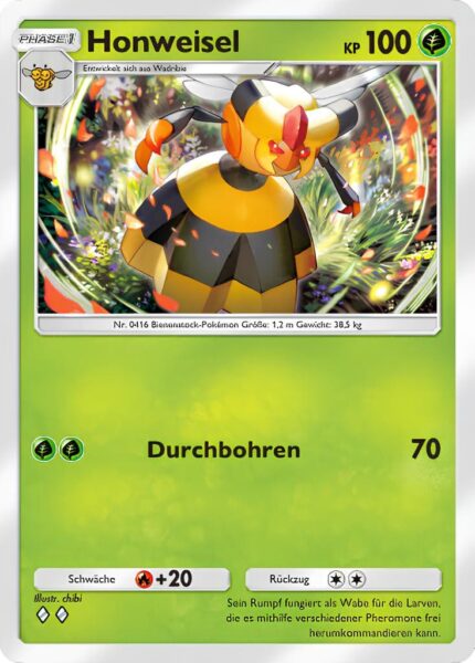 Honweisel-018-207-Kollision-von-Raum-und-Zeit-Pokémon-TCG-Sammelkartenspiel-Pocket-Karte