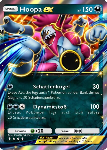 Hoopa-ex-103-155-B4-Herrscher-der-Lüfte-Pokémon-TCG-Sammelkartenspiel-Pocket-Karte-neu
