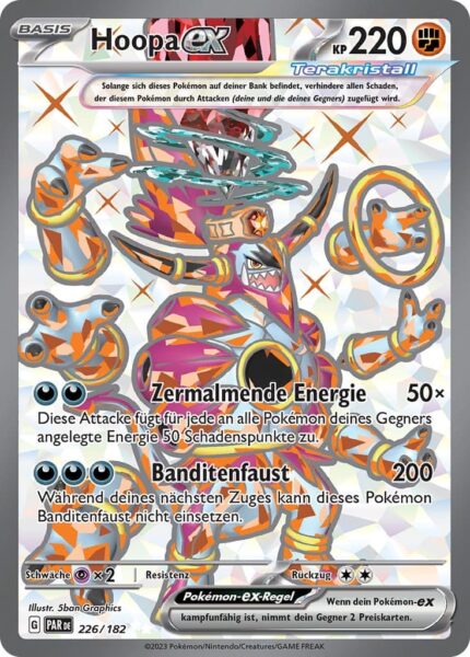 Hoopa-ex-226-182-Paradoxrift-Terakristall-Full-Art-Pokémon-Karte