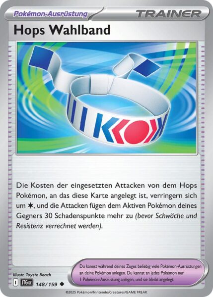 Hops-Wahlband-JTG-DE-148-159-Karmesin-Purpur-Reisegefährten-Pokémon-Karte-Deutsch