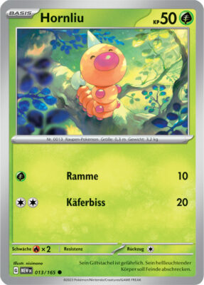Hornliu_013-165-Pokémon-Karmesin-Purpur-151-MEW-DE-Pokémon-Karte-Karten-Deutsch