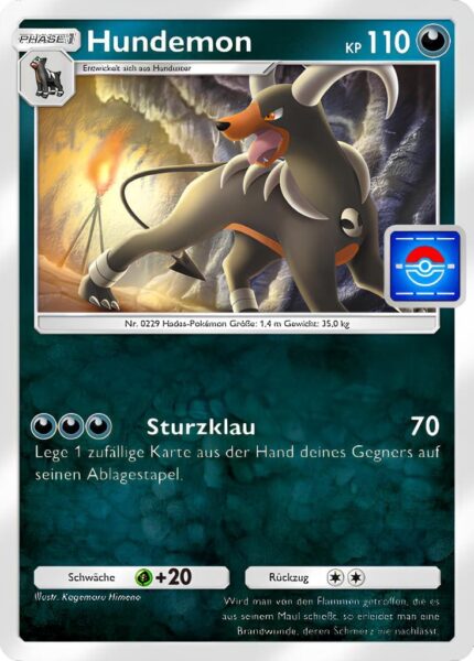 Hundemon-096-P-A-Promo-Karte-Pokémon-TCG-Sammelkartenspiel-Pocket-Deutsch