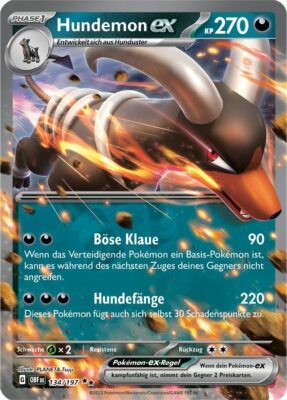 Hundemon-ex_134-197_OBF_Obsidianflammen_Obsidian-Flames_Pokémon-Karte_Deutsch