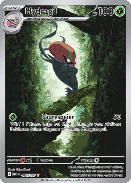Hydragil-094-086-WHT-DE-Weiße-Flammen-Pokémon-Karte-Karmesin-Purpur-Deutsch