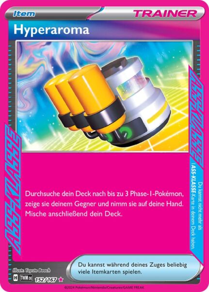 Hyperaroma_152-167_TWM-DE_Maskerade-im-Zwielicht_Pokémon-Karte_Deutsch