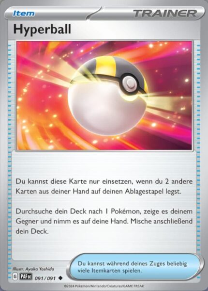 Hyperball_091-091_PAF-DE_Paldeas-Schicksale_Paldean-Fates_Pokémon-Karte_Deutsch