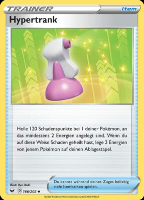 Hypertrank-166-Schwert-Schild-Pokémon-Karte