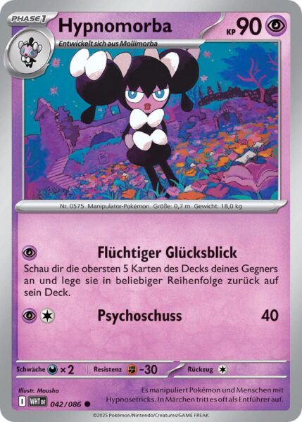 Hypnomorba-042-086-WHT-DE-Weiße-Flammen-Pokémon-Karte-Karmesin-Purpur-Deutsch