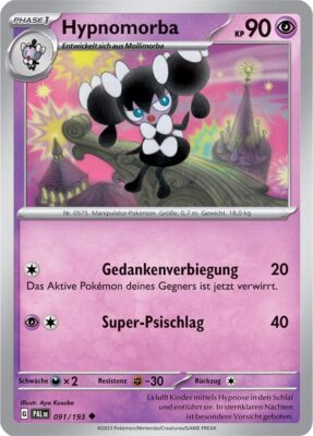 Hypnomorba_091-193_Entwicklungen-in-Paldea_Pokémon-Karte