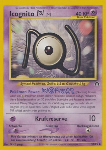 Icognito-N_50-75_Neo-Entdeckung-Discovery_Pokémon-Karte_Deutsch