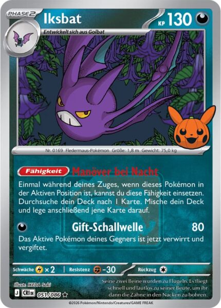 Iksbat-051-086-Pokéween-Promo-Pokémon-Karte-TCG-2026-Deutsch