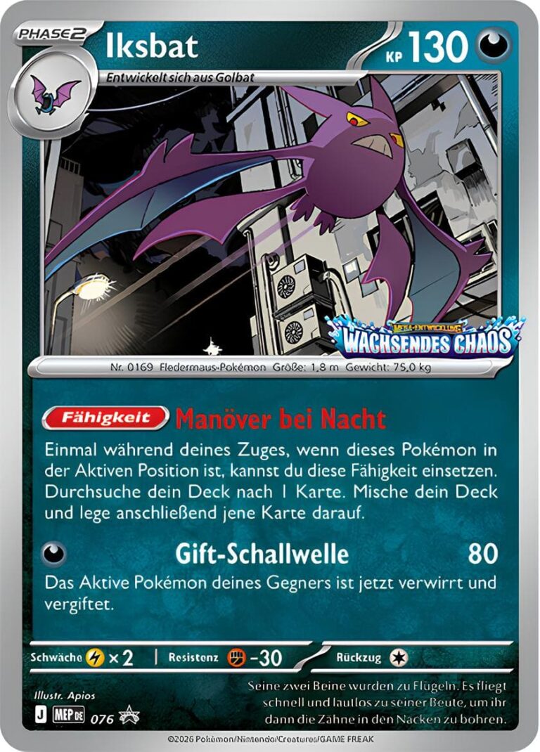 Iksbat-MEP-076-Wachsendes-Chaos-Prerelease-Promo-Pokémon-Karte-Deutsch