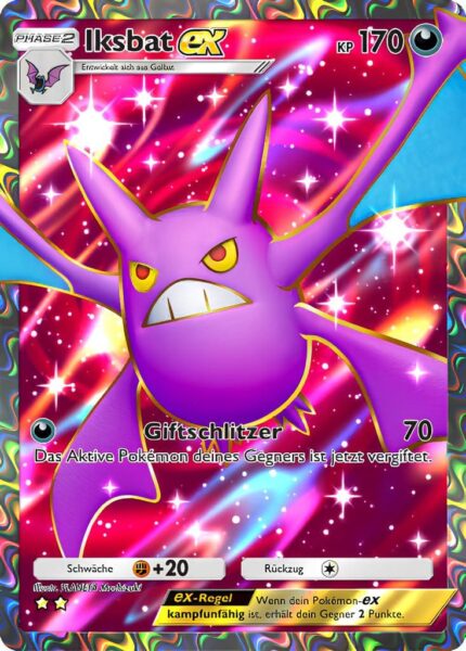 Iksbat-ex-192-161-Weisheit-von-Meer-und-Himmel-A4-Pokémon-TCG-Sammelkartenspiel-Pocket-Karte