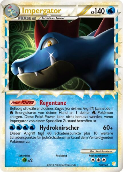 Impergator-Prime-Primus-108-123-Heartgold-Soulsilver-Pokémon-Karte-Deutsch-TCG