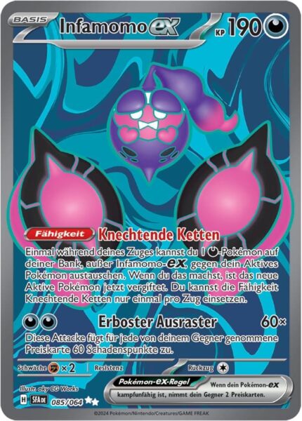 Infamomo-ex_085-064_SFA-DE_Nebel-der-Sagen_Full-Art-Pokémon-Karte_Deutsch-TCG-Sammelkartenspiel_Karmesin-Purpur