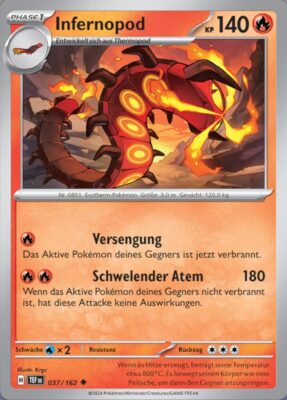 Infernopod_037-162_TEF-DE_Gewalten-der-Zeit_Temporal-Forces_Pokémon-Karte_Deutsch_TCG
