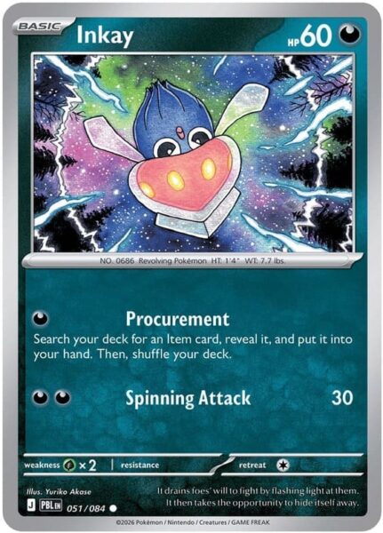 Inkay-051-084-Pitch-Black-Dunkelnacht-Pokémon-Karte-Englisch