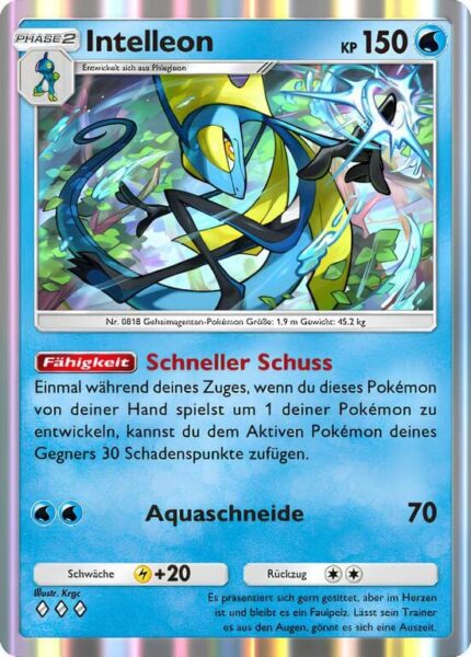 Intelleon-050-155-B3-Pulsierende-Aura-Pokémon-TCG-Sammelkartenspiel-Pocket-Karte-Deutsch