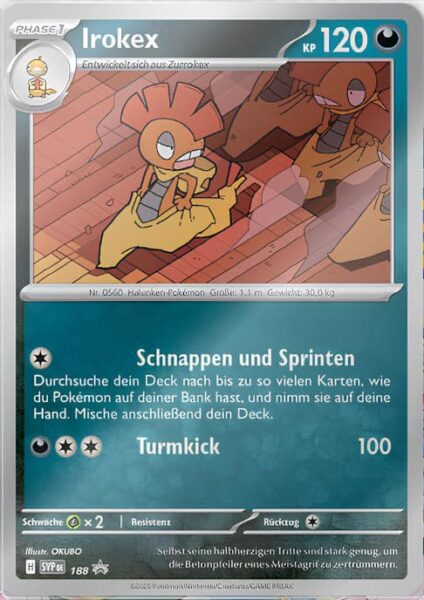 Irokex-SVP-188-Black-Star-Promo-Pokémon-Karte-Deutsch-TCG