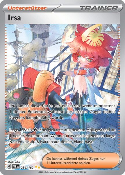 Irsa-254-182-Paradoxrift-Special-Illustration-Rare-Pokémon-Karte-Deutsch