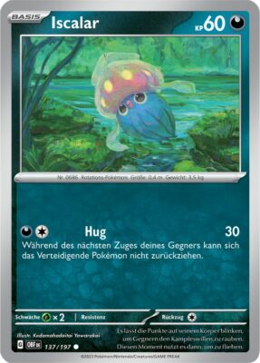 Iscalar_137-197_OBF_Obsidianflammen_Obsidian-Flames_Pokémon-Karte_Deutsch