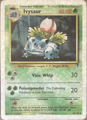Ivysaur_Bisaknosp_47-110_Legendary-Collection-Reverse-Holo_Pokémon-Karte
