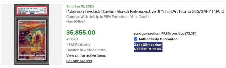 Japanische-Pokémon-Karten-steigen-im-Preis-Wert-2026-Munch-Scream-Psyduck-Enton-286-SM-P-Promo-1