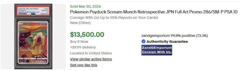 Japanische-Pokémon-Karten-steigen-im-Preis-Wert-2026-Munch-Scream-Psyduck-Enton-286-SM-P-Promo