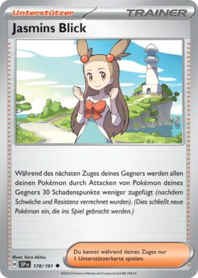 Jasmins-BLick-178-191-SSP-DE-Karmesin-Purpur-Stürmische-Funken-Pokémon-Karte-Deutsch-TCG