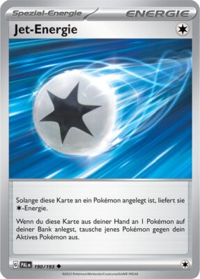 Jet-Energie_190-193_Entwicklungen-in-Paldea_Pokémon-Karte