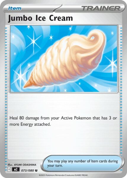 Jumbo-Ice-Cream-Phantasmal-Flames-Pokémon-Karte
