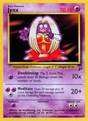 Jynx-Rossana_45-130_Base-Set-2_Pokémon-Karte_Englisch
