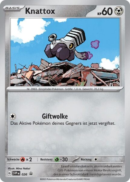 KNattox-SVP-DE-026-Black-Star-Promokarte-Pokémon-Karte-TCG-Sammelkartenspiel